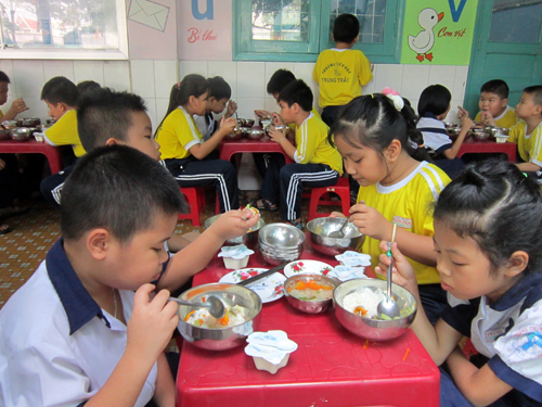 Siết chặt dịch vụ ăn uống trong trường học ảnh 1